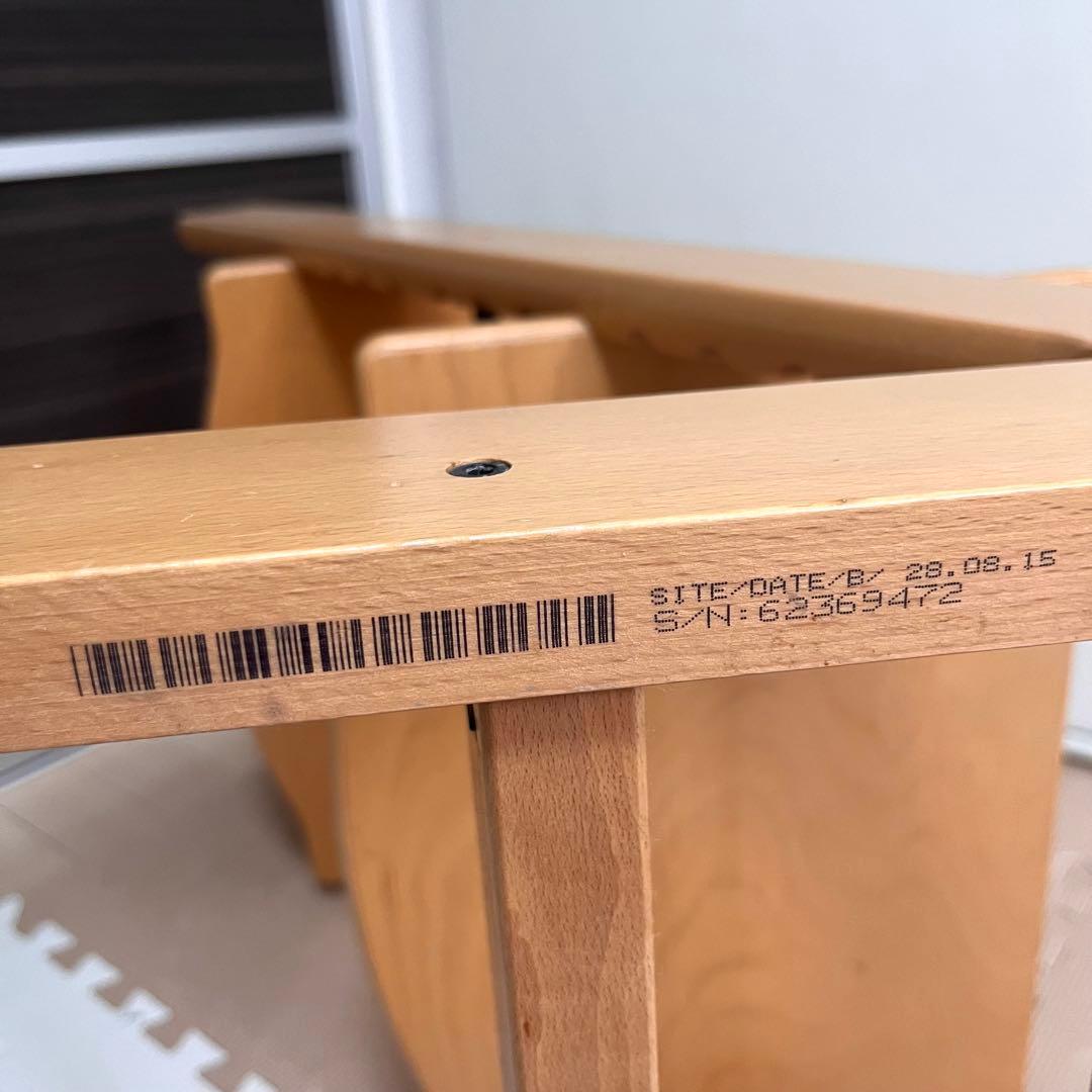 【新型】シリアル6　ストッケ トリップトラップナチュラル