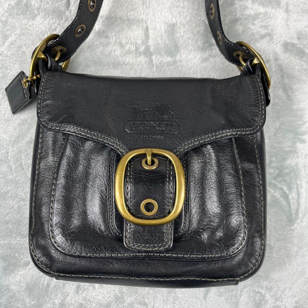 バッグ Coach Bleeker Shoulder Bag Black