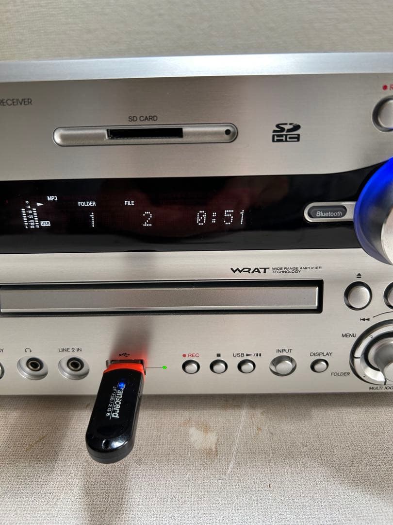 V16 整備ONKYO NFR-7TX ハイレゾ CD/SD/USBレシーバー