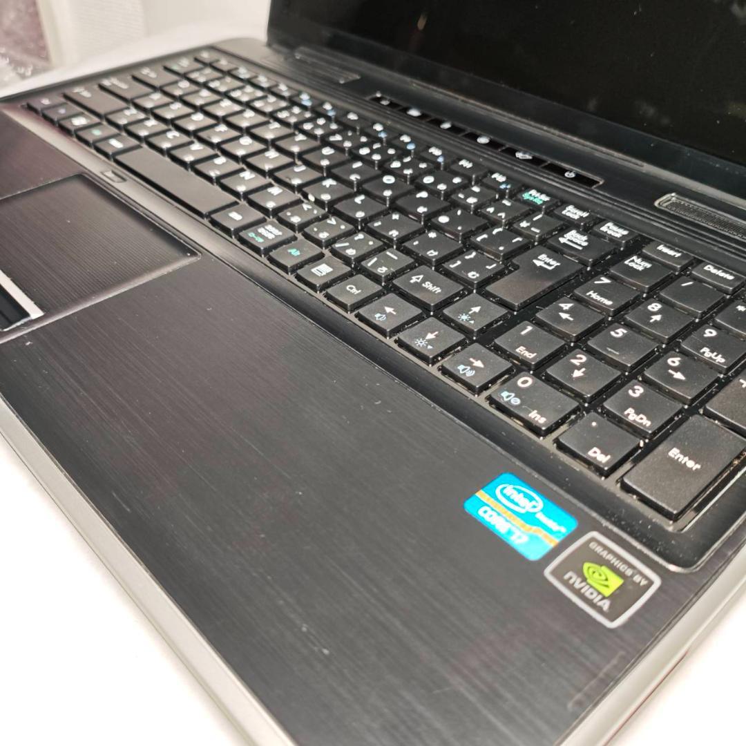 ドスパラゲーミングノートパソコン/i7/NVIDIAグラボ/1TB/Office