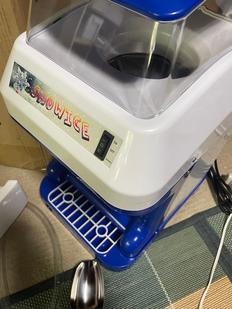 未使用　業務用　かき氷機