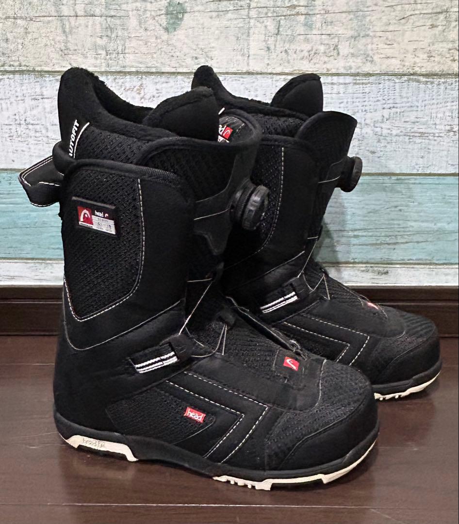 HEAD スノーボード　ダイヤル式ブーツ　25センチ　メンズ　レディース