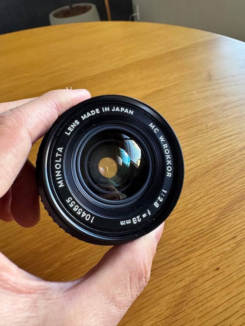 MINOLTA MC W. ROKKOR 28mm F2.8＋MD-GFX