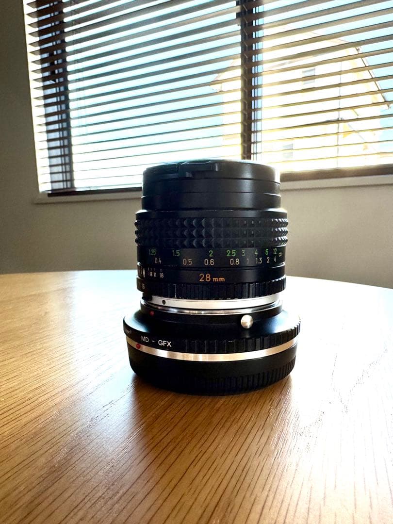 MINOLTA MC W. ROKKOR 28mm F2.8＋MD-GFX