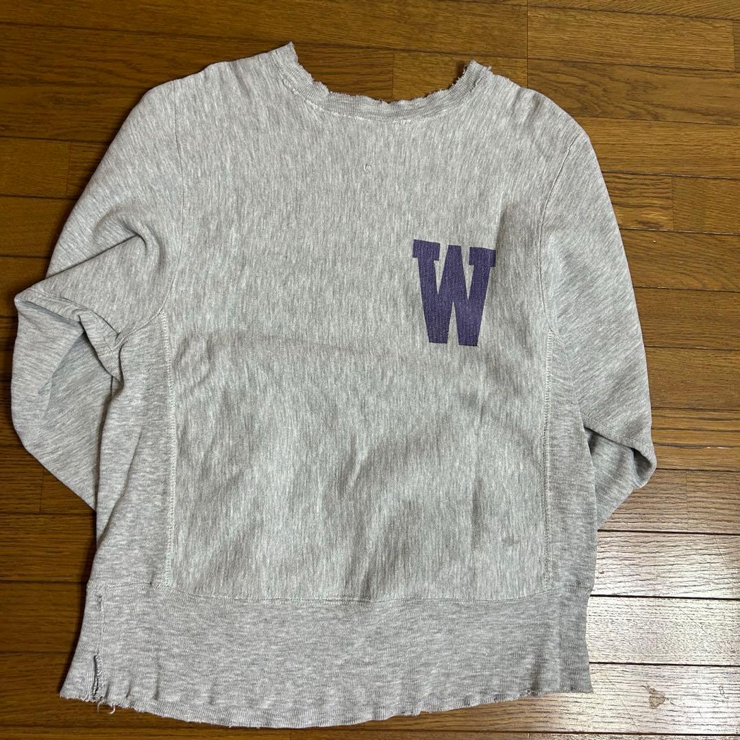 激レア 珍ピオン 80s Champion REVERSE WEAVE染み込み