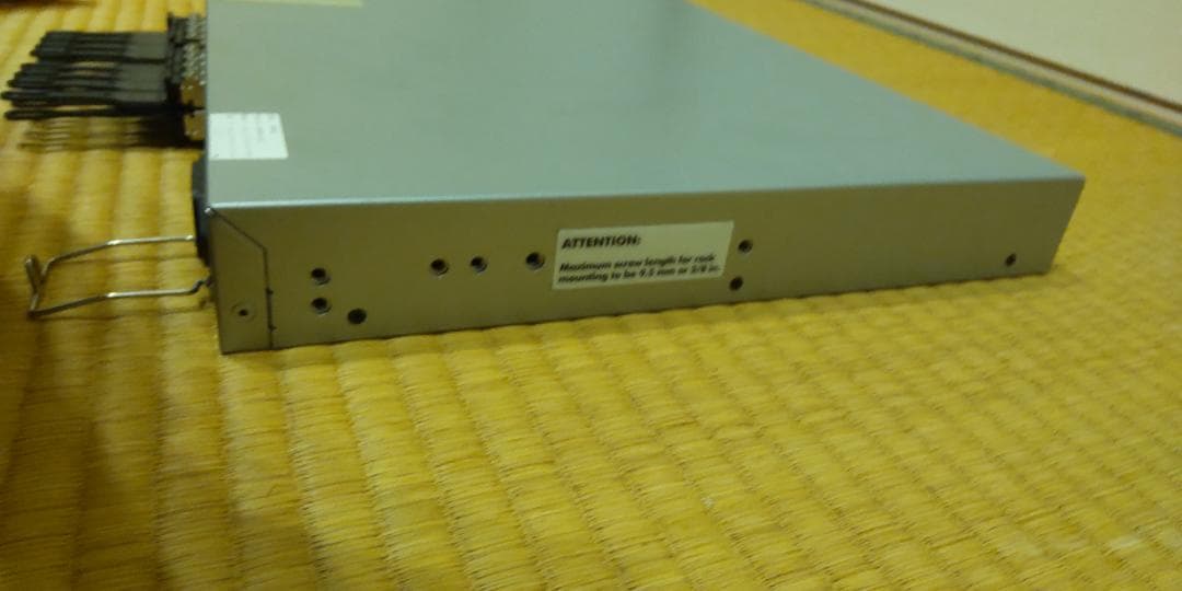 中古　Brocade G610 FCスイッチ(SFP+モジュール付き)#2