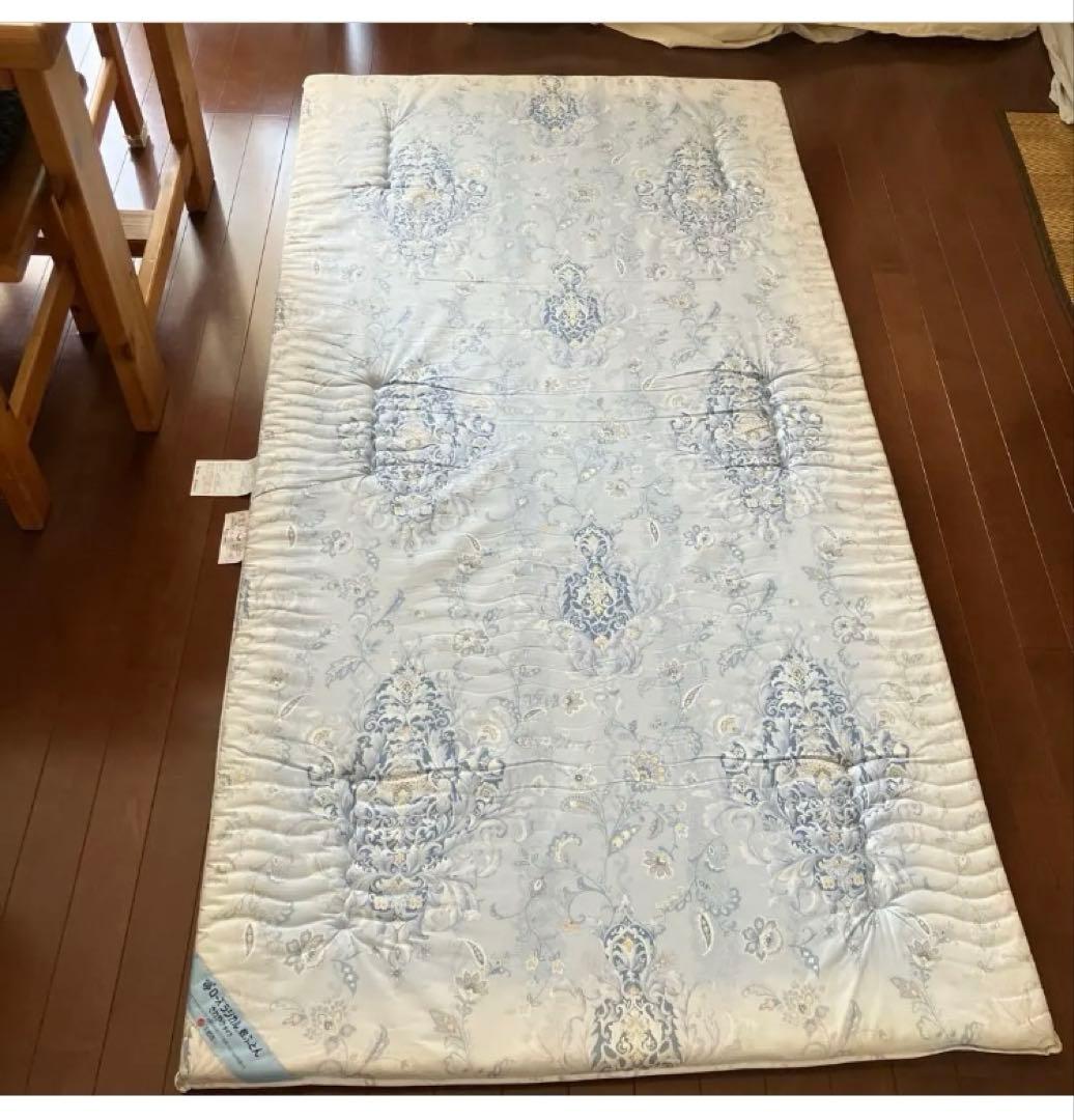 京都西川ローズラジカル 敷布団 さわやかタイプ　シングル　マットレス　ケース付