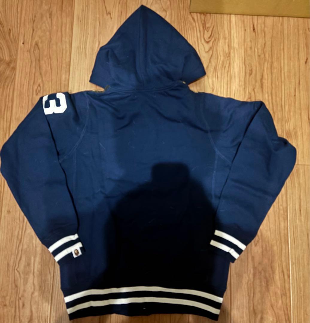 A BATHING APE パーカー　スタジャン　コットン　カモフラ　エイプ