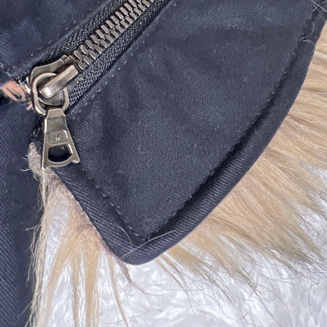 レア✨HYSTERIC GLAMOUR モッズコート プリマロフト ファー 黒