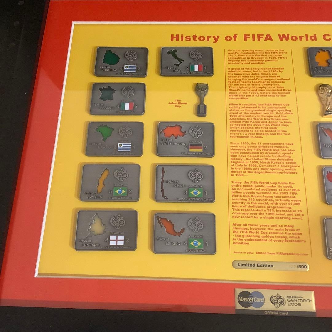 激レア‼️FIFA ドイツワールドカップ 記念　限定ピンバッジ・ピンズ セット