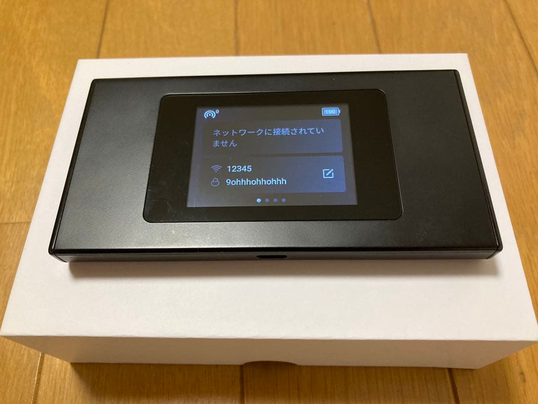 【美品‼️】リチャージwifiモバイルルーター