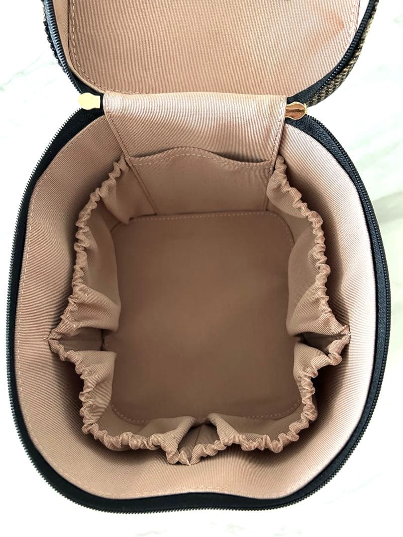 バッグ herlipto Jacquard Vanity Bag gold