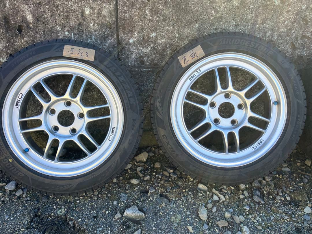ENKEI RPF1 16×7j 5H BLIZZAK VRX3 スイフト