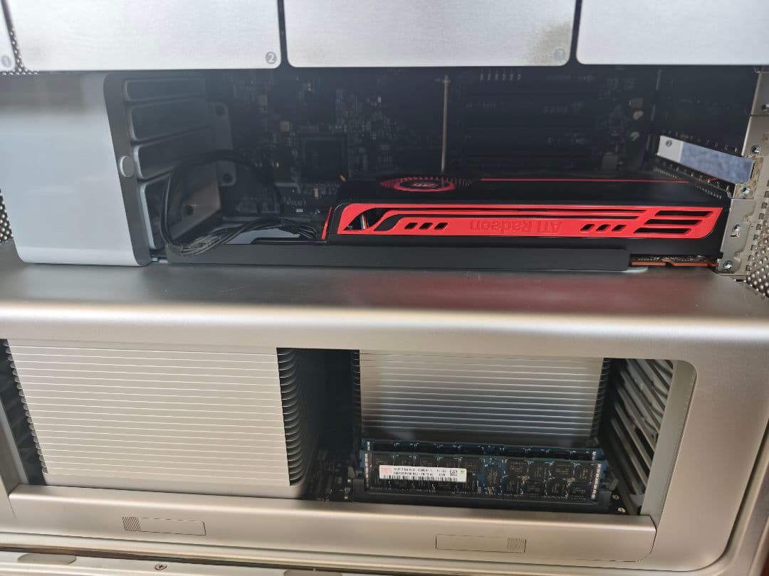 Macデスクトップ mac pro 5.1 2010 xeon 3.46x2 64GB