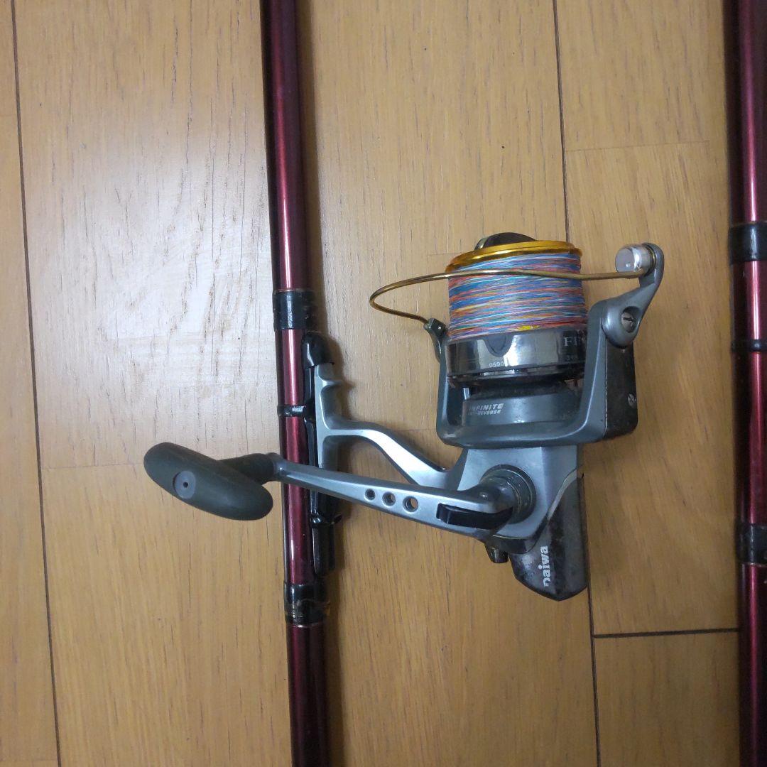 SZM　 SHUTTLE ＣＡＳＴＥＲEX 25-360　釣り竿　リールセット