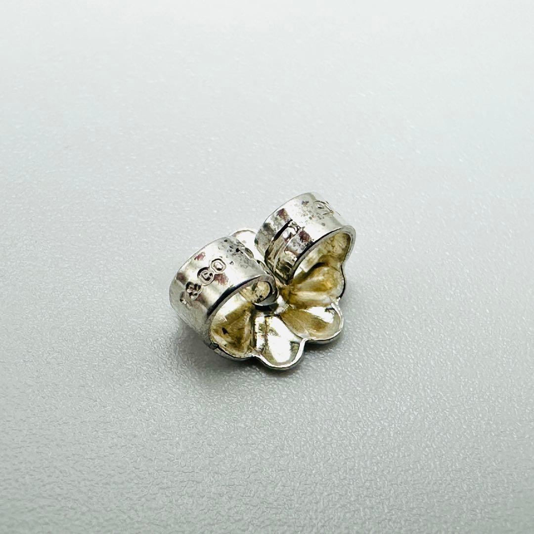 Tiffany バンブー　スモール　フープ　シルバーピアス　Ag925 片耳