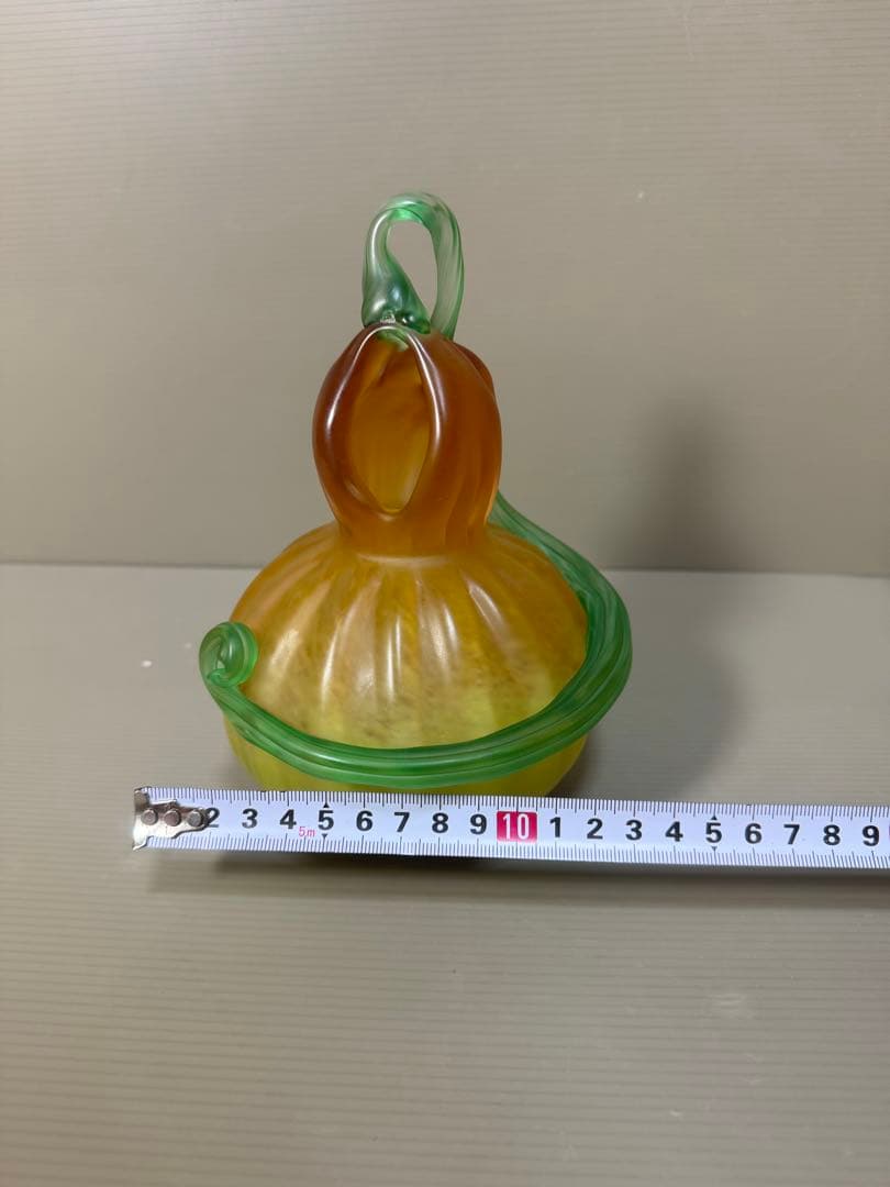 2286 工芸品　晴比古作　瓢置花入　未使用