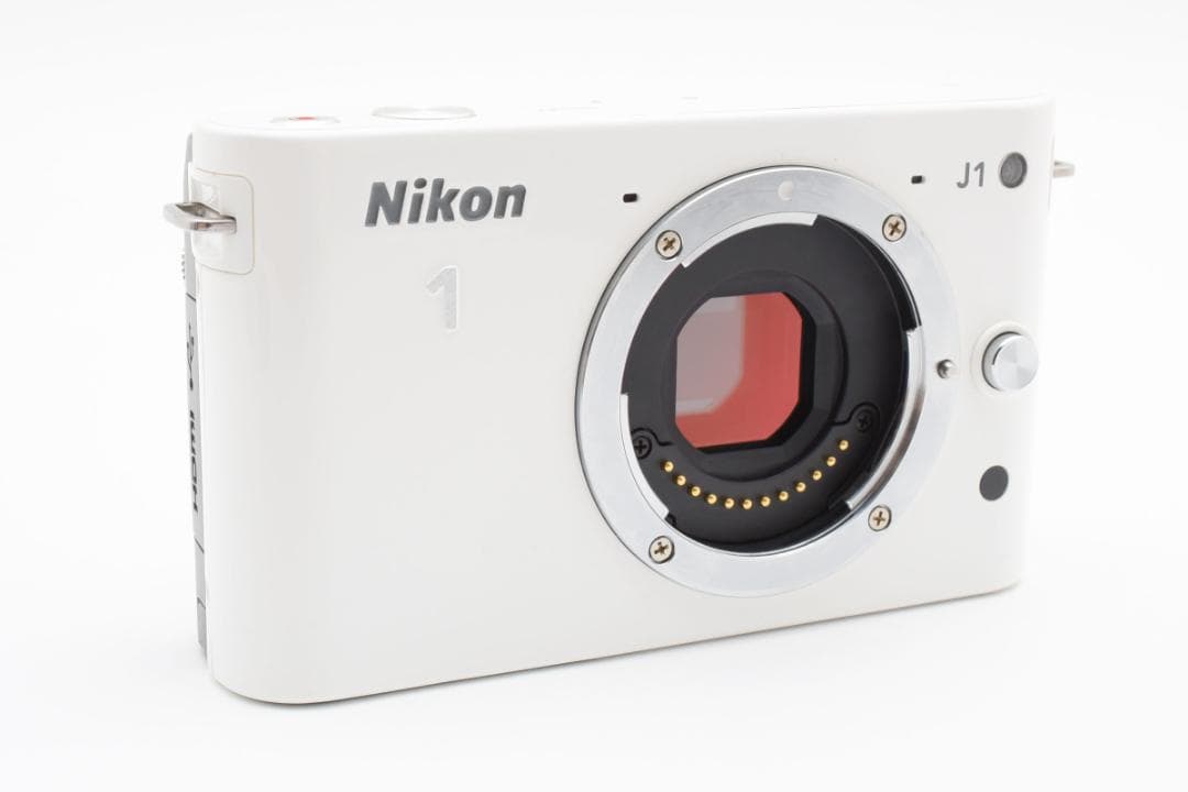 超美品 ニコン Nikon J1 ホワイト ショット数 2,258枚 M807