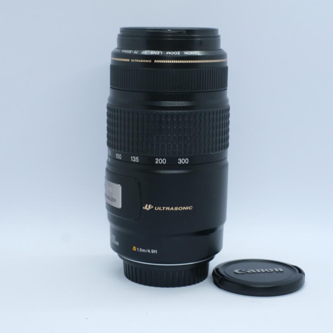 Canon EF 75-300mm IS USM 望遠レンズ 手ブレ補正