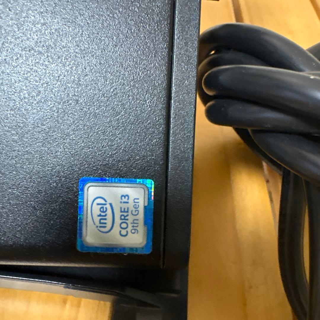 ミニPC hp EliteDesk800G5DM Core i3-9100T16GB1TB