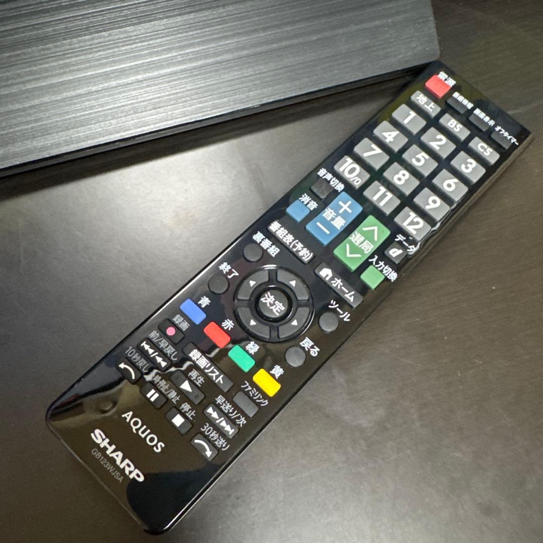 美品 SHARP AQUOS 40V型 液晶テレビ 木目調デザイン 外付機器対応