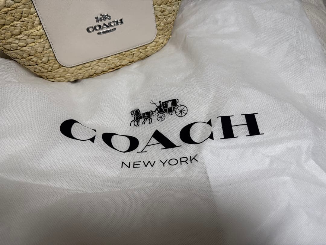 coach カゴバッグ