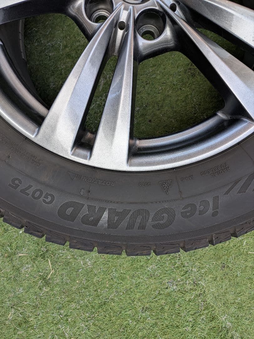 レクサス NX スタッドレス＆ホイール17インチ4本（純正空気圧センサー付）