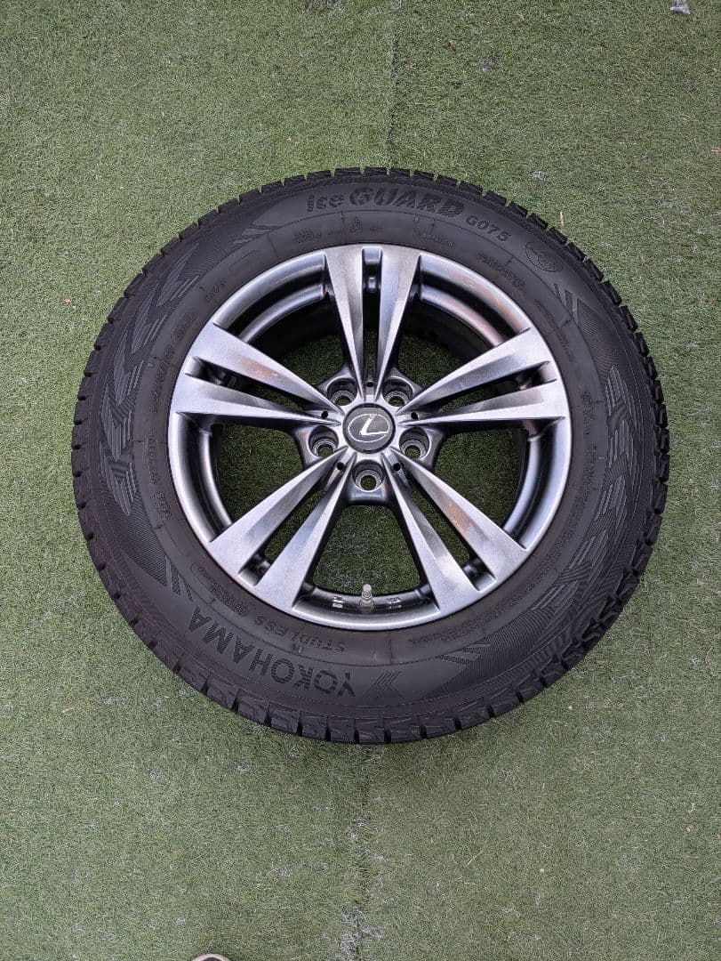 レクサス NX スタッドレス＆ホイール17インチ4本（純正空気圧センサー付）