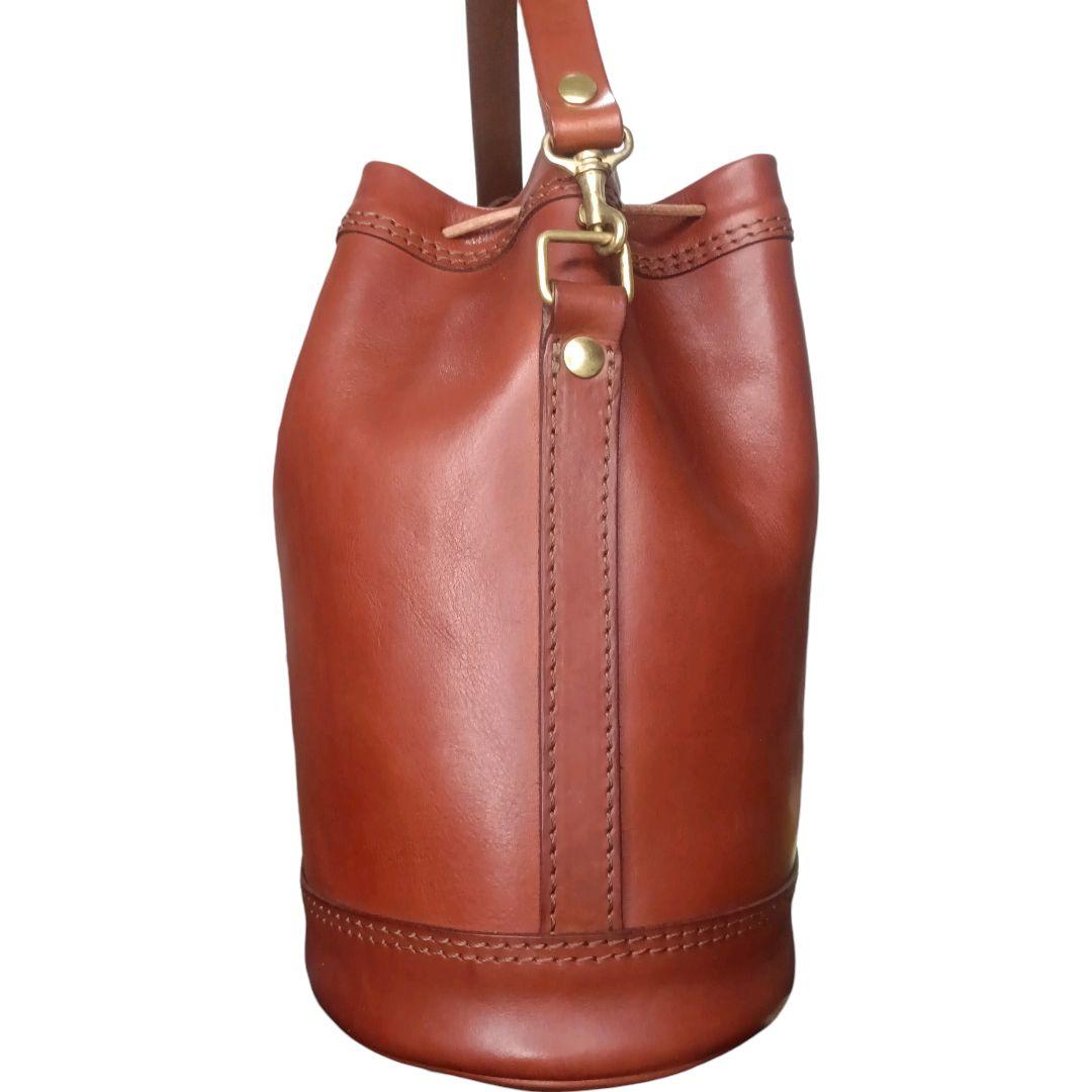 ✨HERZ 巾着ショルダーポシェット CK28 バケツ型 ショルダーバッグ L