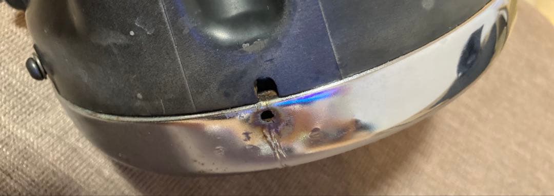 【純正】ゼファー400χZEPHYRχ ヘッドライトとリム　ライトケースセット