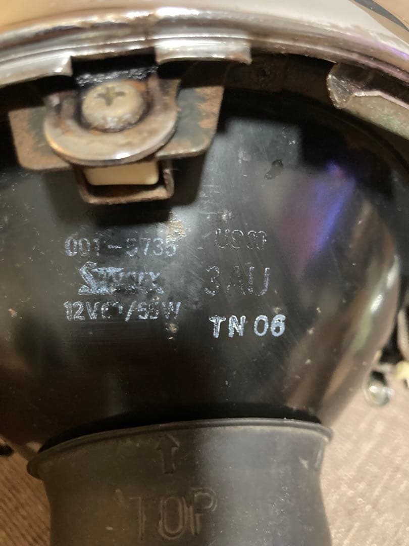 【純正】ゼファー400χZEPHYRχ ヘッドライトとリム　ライトケースセット