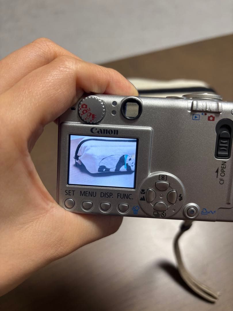 デジカメ　Canon IXY DIGITAL 500