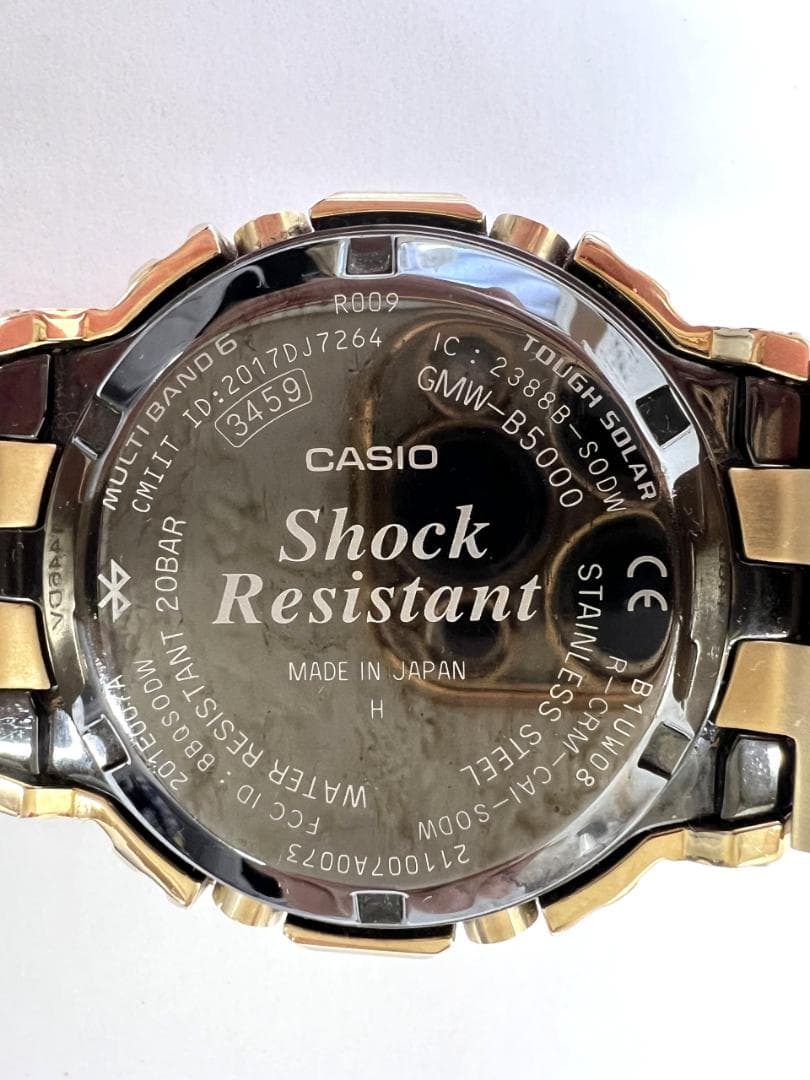 G-SHOCK CASIO カシオ 腕時計 GMW-B5000 ゴールド