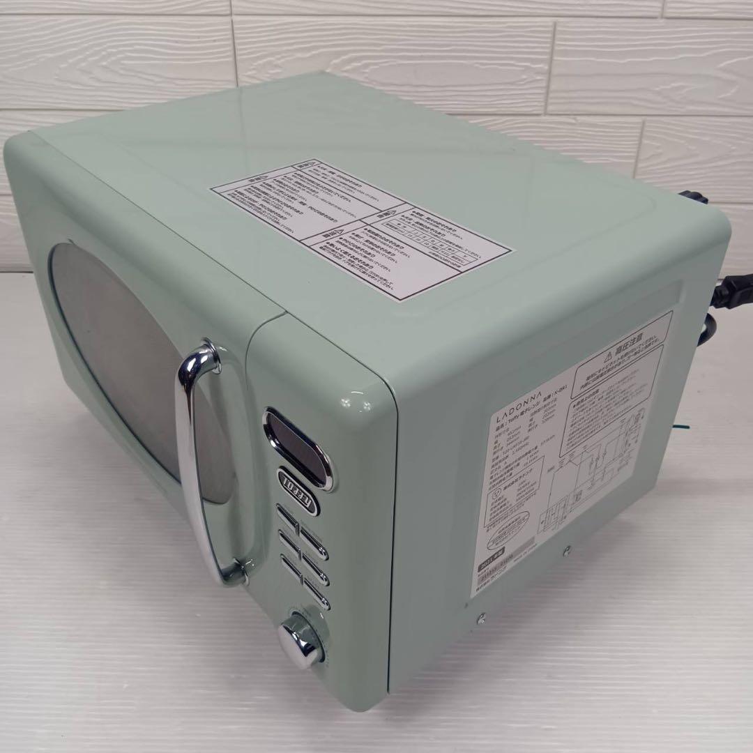 ★LADONNA 電子レンジ K-DR1 2021年製 ラドンナ TOFFY