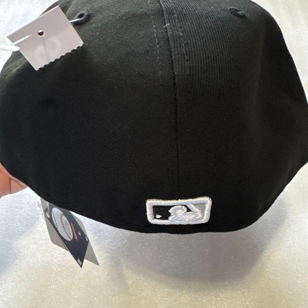 帽子 Supreme x NewEra Box Logo WhiteSox Black