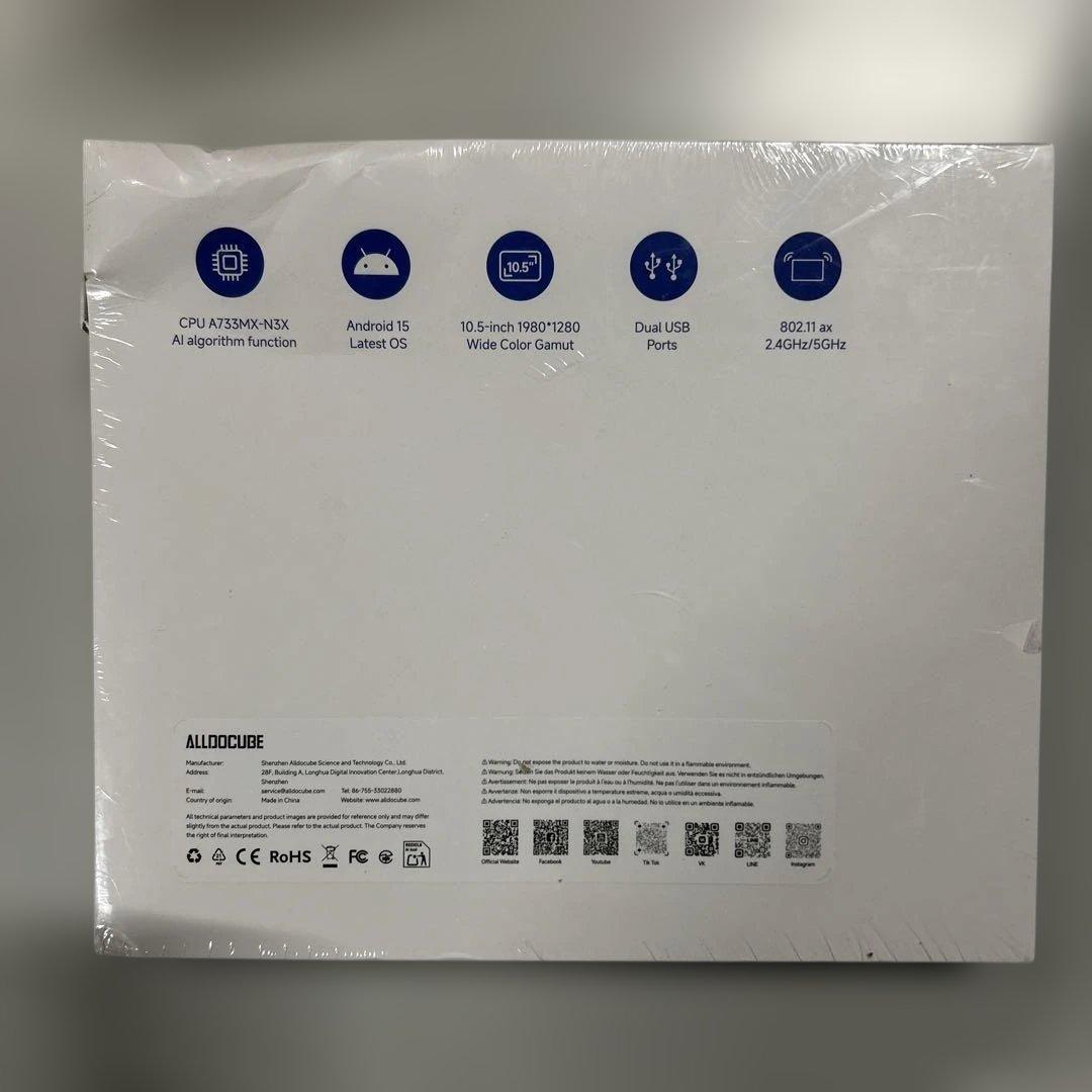 ALLDOCUBE iPlay70S Android15 タブレットAI