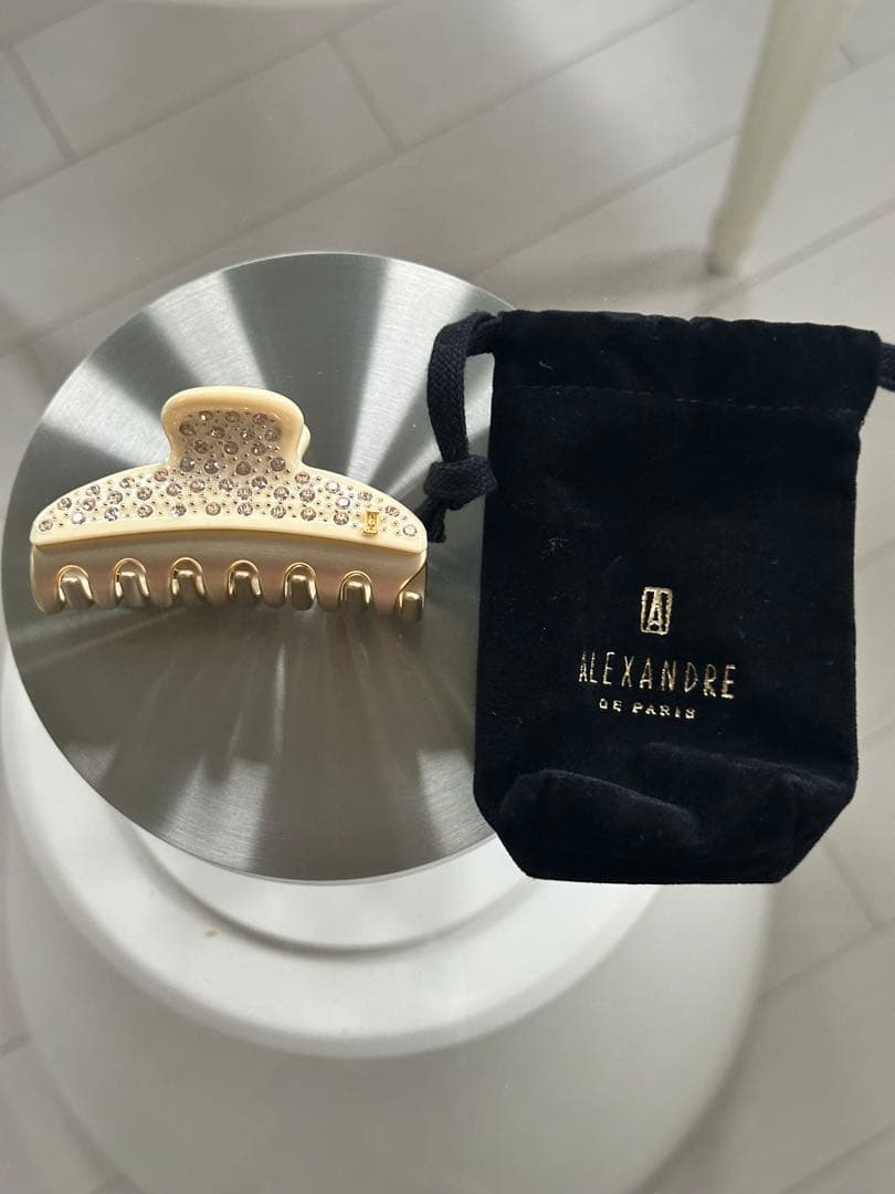 アレクサンドルドゥパリ　ヘアクリップ　ヴァンドーム Mサイズ