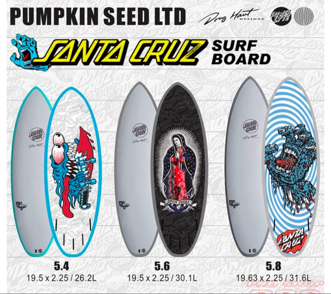 Santa Cruz サーフボード 5.6 19.5x2.25 30.1L