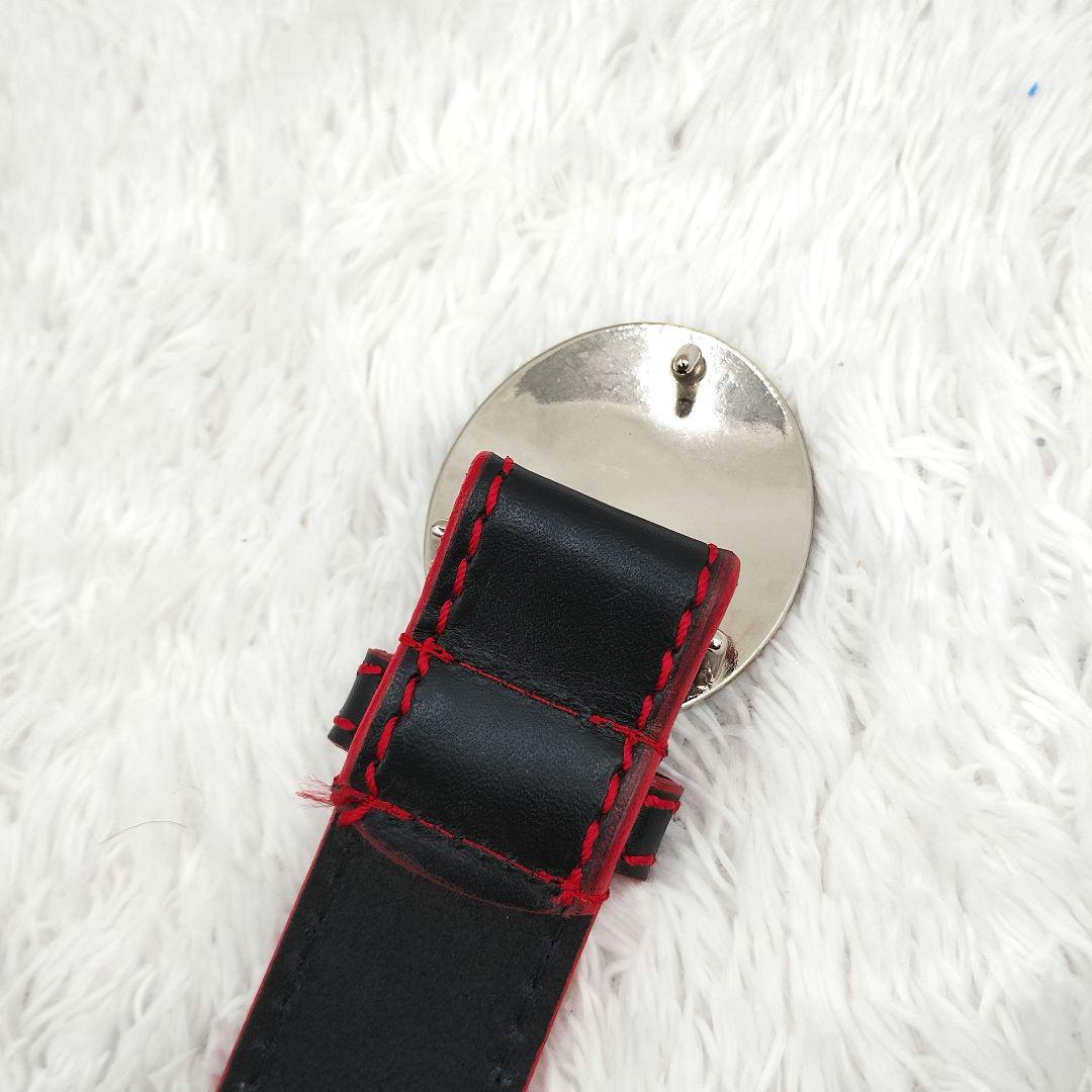 vivienne Westwood✨️オーブ　バックル　ベルト　シルバー　レッド