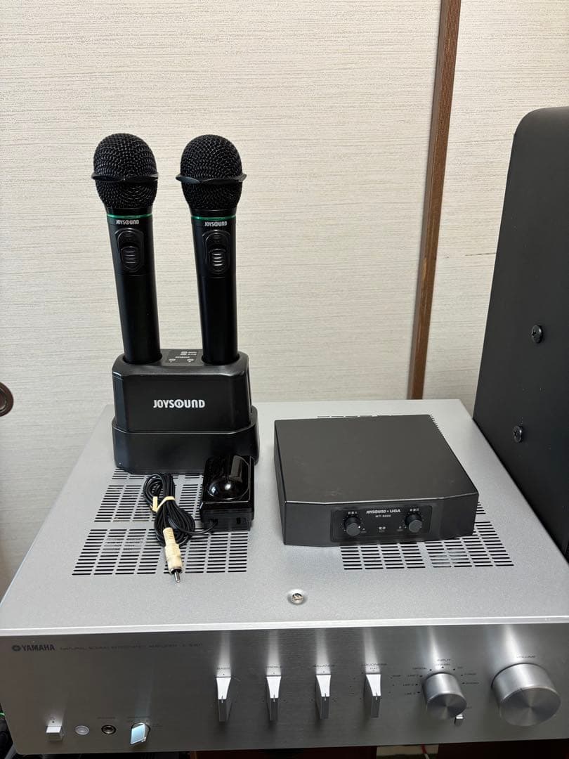 JOYSOUNDワイヤレスマイクセット 美品