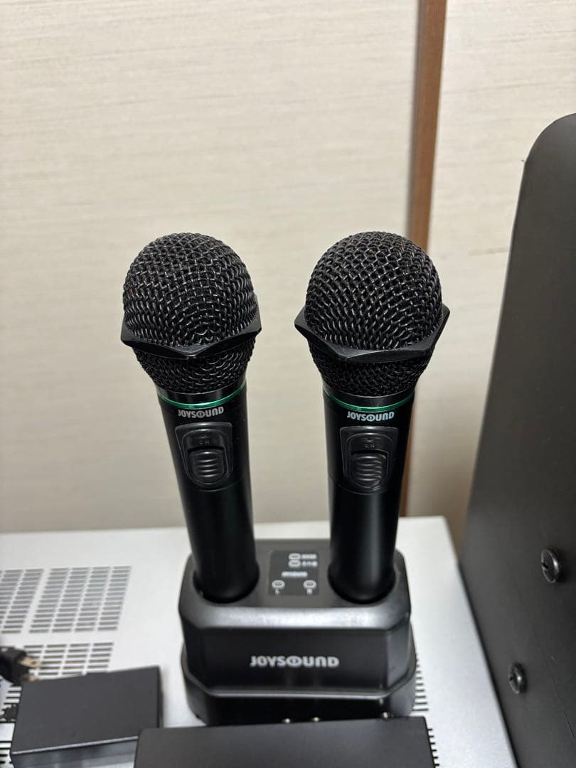 JOYSOUNDワイヤレスマイクセット 美品