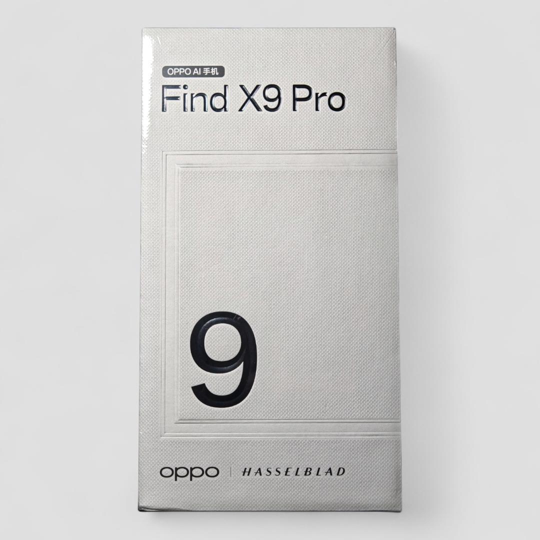 【新品未開封】OPPO Find X9 Pro16GB/512GBホワイト中国版