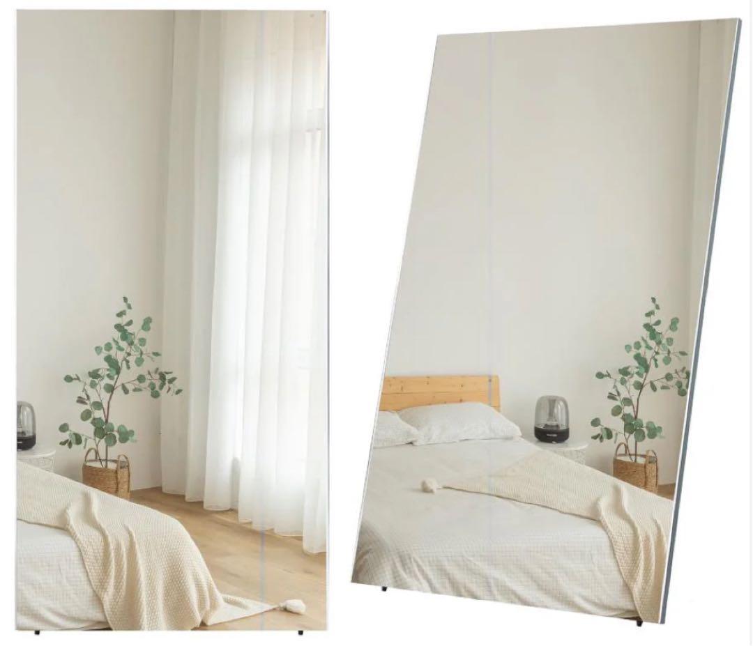 #1851 軽壁掛け鏡160x100cm金