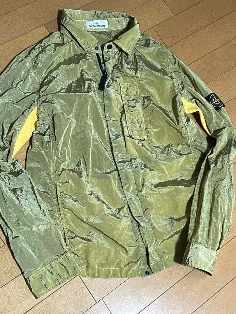 【状態良好！】Stone  ナイロンジャケット オリーブグリーン