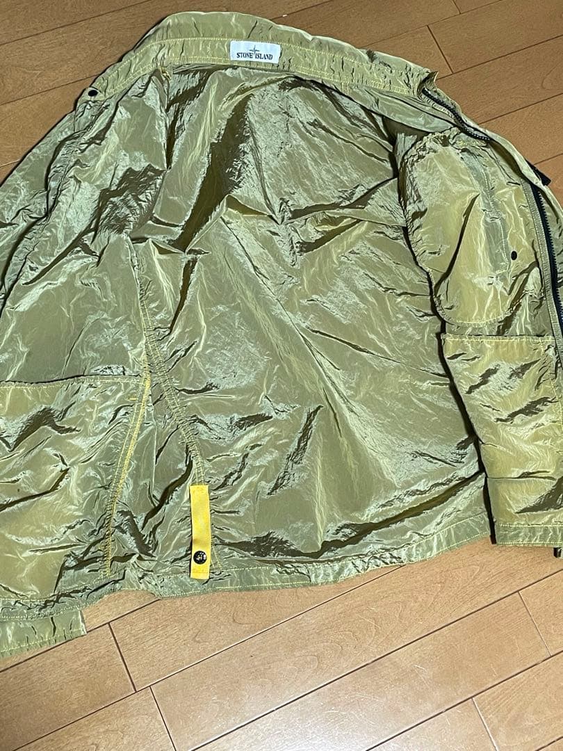 【状態良好！】Stone  ナイロンジャケット オリーブグリーン