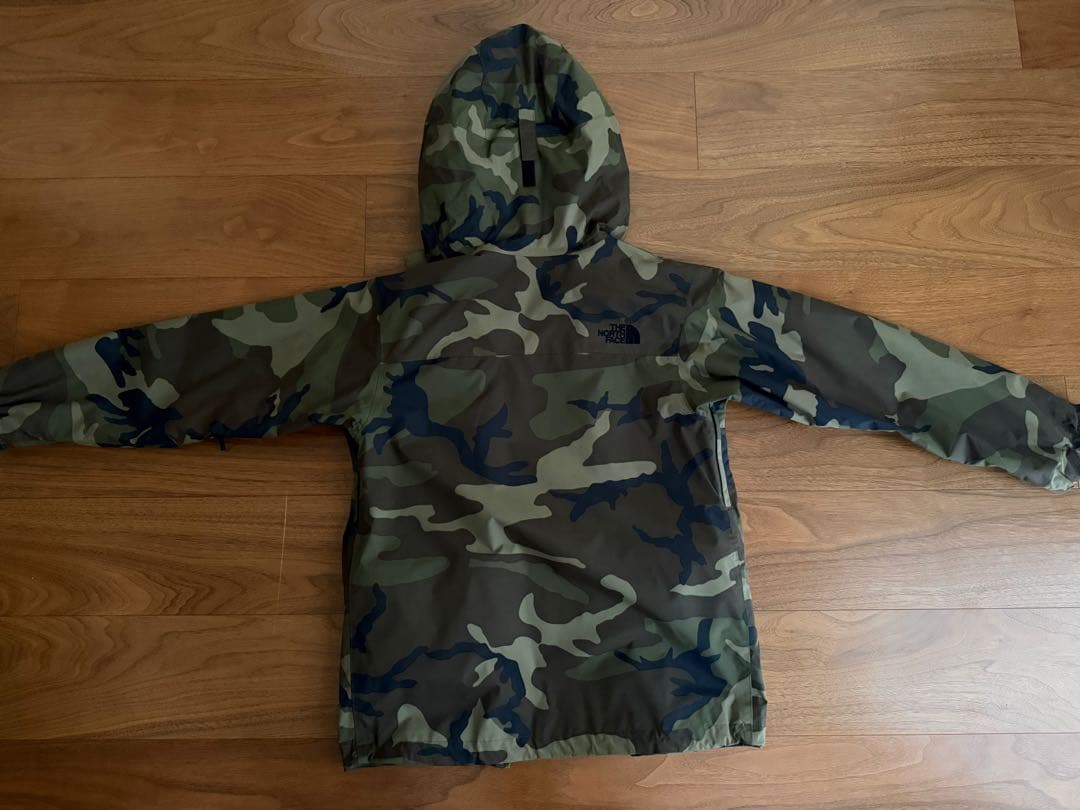 ノースフェイス 迷彩 ノベルティー ウェア　パウダーガード付