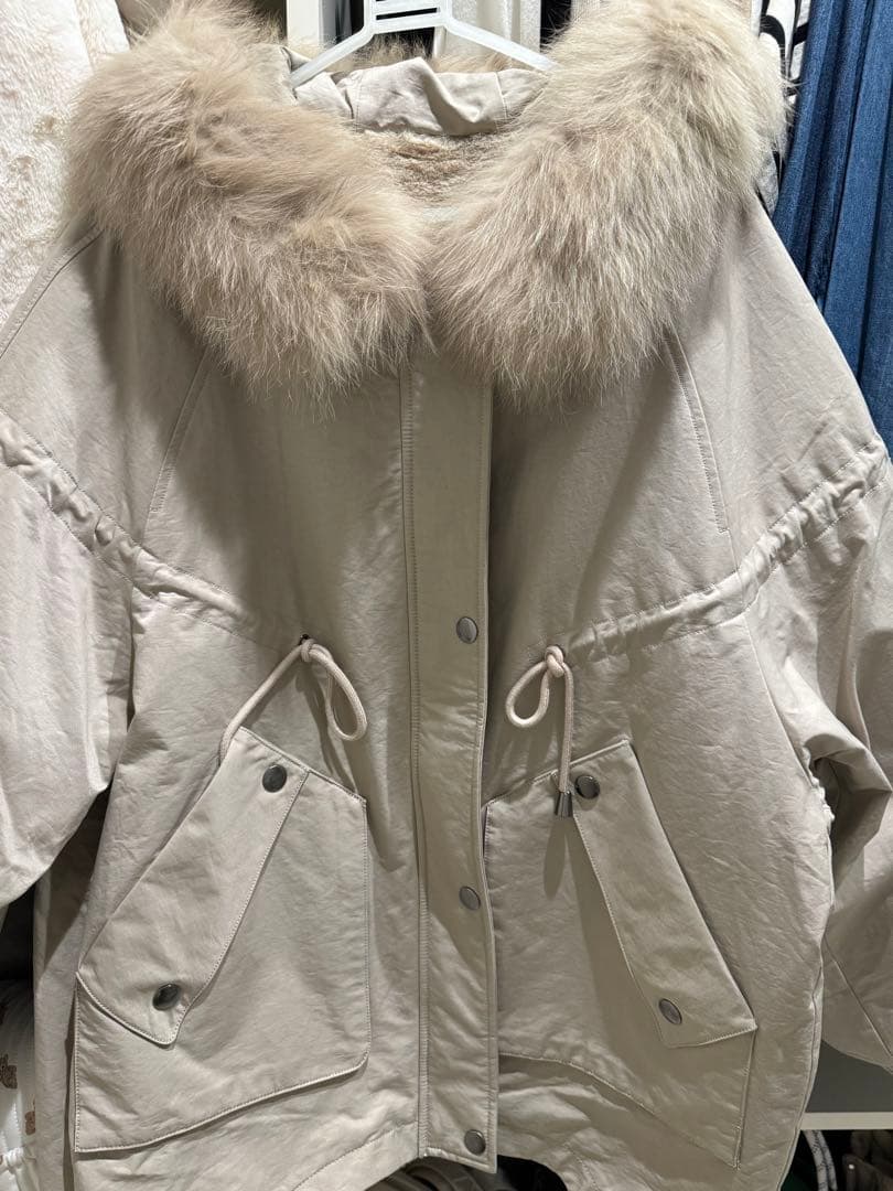 スコットクラブ FENNEL フォックスファードロストオーバーブルゾン 美品