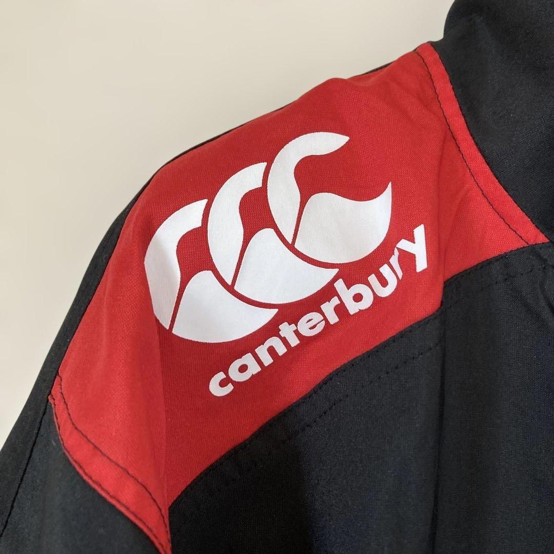 canterbury ウォームアップウェア ブラック/レッドＬサイズ
