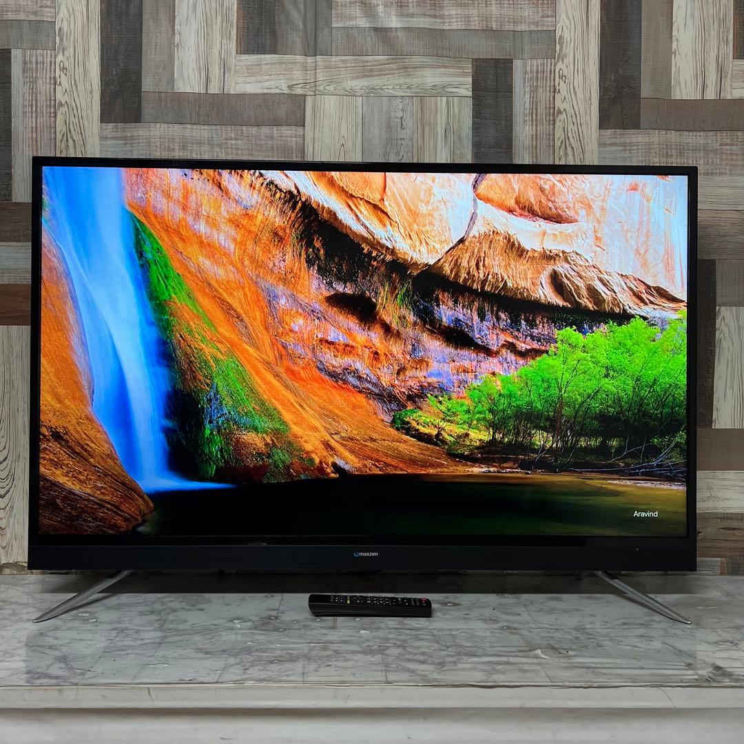 即日受渡❣️全国送料込MAXZEN50V型ゲームモード&外付HDD録画対応