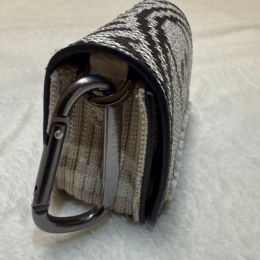 MARK & LONA スカルポーチ　ゴルフボールポーチ